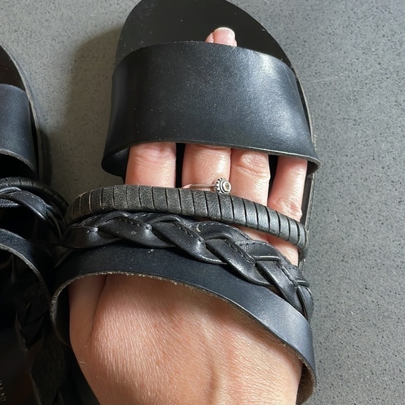 BARBARA Barbieri leather made in Italy straps sandals - Picture 4 of 8